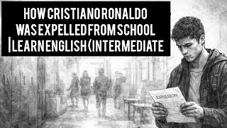 How Cristiano Ronaldo Was Expelled From School | Learn English (Intermediate) #english #motivation 