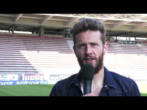 Damien Marcq avant RCSC - KV Kortrijk