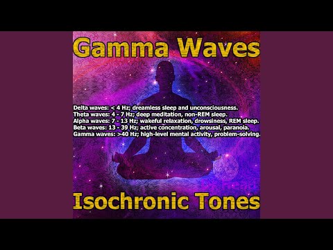 Pure Gamma waves isochronic tones relaxing sound atmospheres yogaambient music and chilling...
