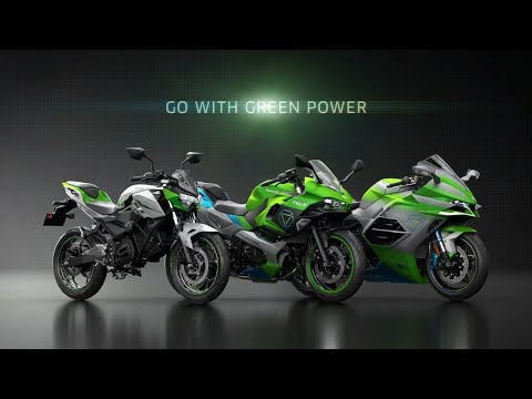 Kawasaki's First Green Energy Sport's Bike Revealed🔥First Look