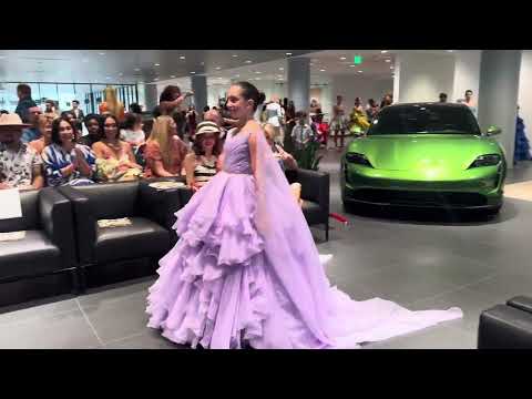 Elsa Fairy Dresses during the Orlando Fashion Week International, June 8, Porsche South Venue