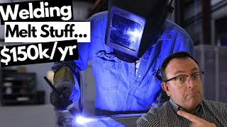 WELDING CAREERS:  A growing job where you have the potential to earn over $100k 