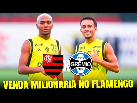 FLAMENGO X GRÊMIO TERÁ MARACANÃ LOTADO! MENGÃO FECHA COM ATACANTE e EMPRESTA LORRAN