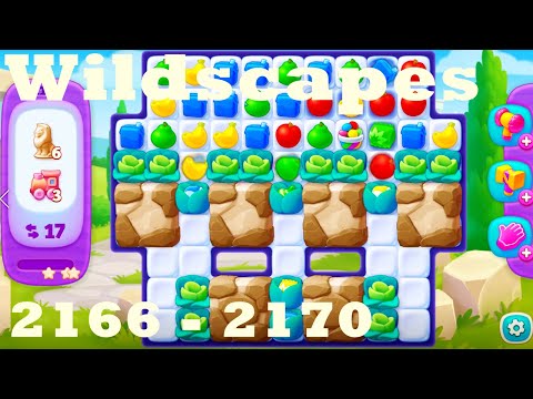 Wildscapes Level 2166 - 2170 HD Walkthrough | 3 - match game | gameplay | android | ios | pc | app