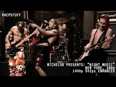 Red Hot Chili Peppers - Michelob Presents Night Music 1990 (1440p 50fps US)