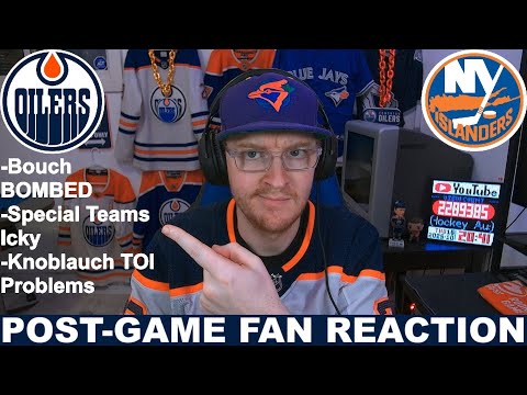 PLAYING WITH FIRE! Post-Game Fan Reaction: Oilers vs Islanders
