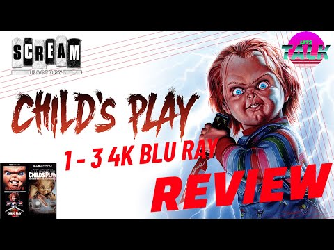 CHILD"S PLAY TRILOGY 4K BLU RAY REVIEW - SCREAM FACTORY