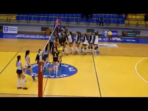 Odbojka AOK RUDAR - ŽOK HERCEG NOVI 3 : 0