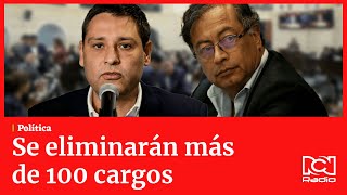 Presidente Petro planea recorte en ministerios y entidades públicas
