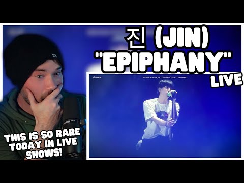 Metal Vocalist Reacts - 진 (Jin) 'BTS  "Epiphany" RUNSEOKJIN_EP.TOUR LIVE
