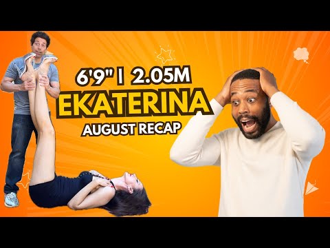 6’9 | 205 cm: Ekaterina Lisina’s Top August 2024 Highlights | Tall Girl Moments, Funny Reels & More!
