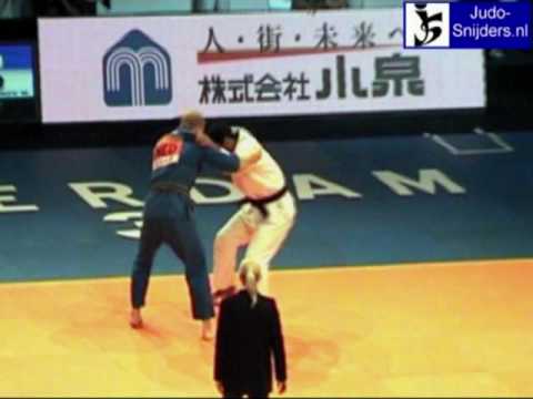 Judo 2009 Rotterdam: Grol (NED) - Abdurahmonov (TJK) [-100kg].