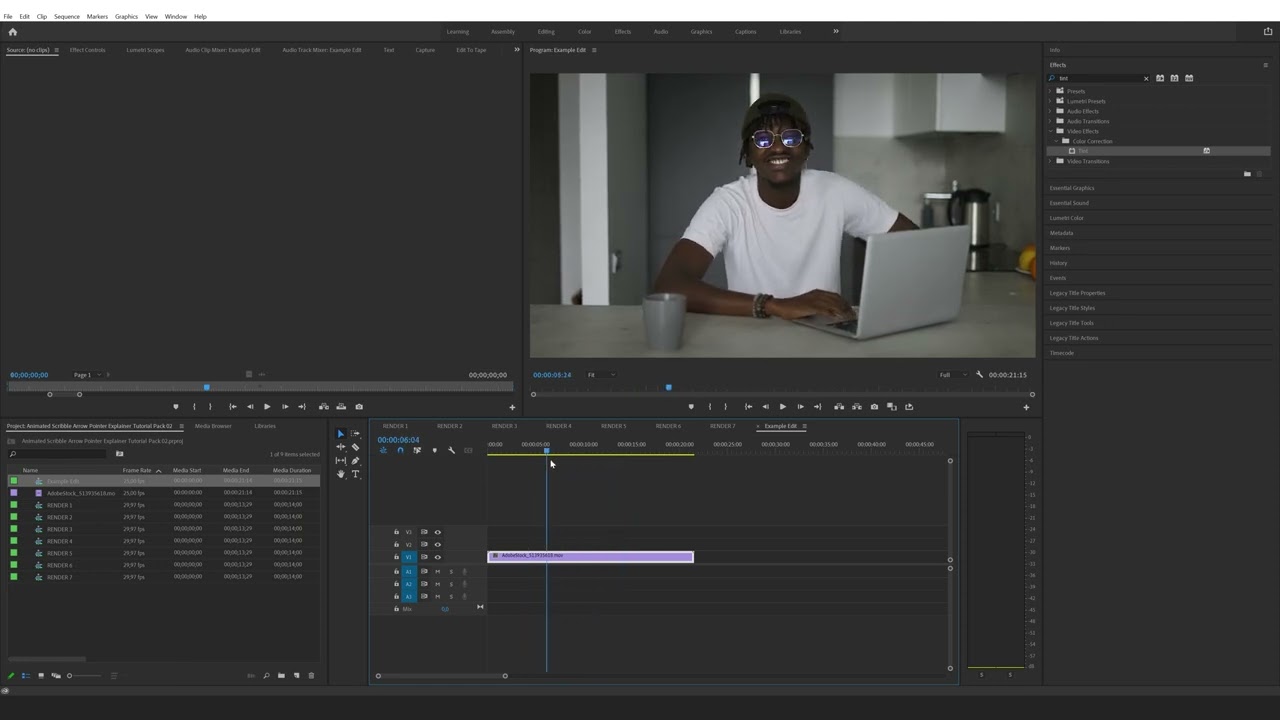 How to use and edit Shape Element Templates in Premiere Pro
