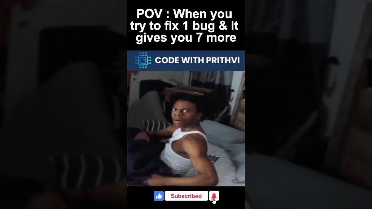 Fix 1 bug 🐞, Get 7 FREE 😭 #memes #shorts #viral #foryou