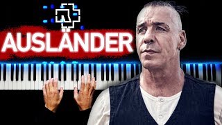 Rammstein - Ausländer | Piano cover
