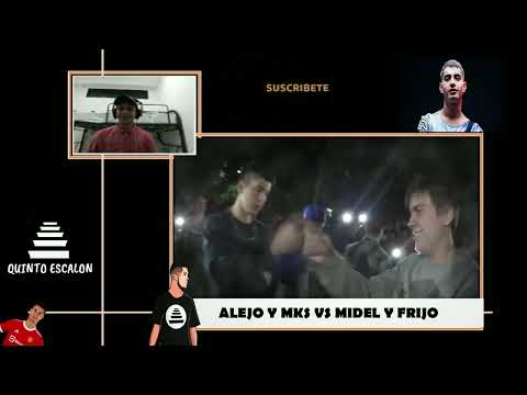 Alejo y MKS VS Midel y Frijo || Reacción Quinto Escalon