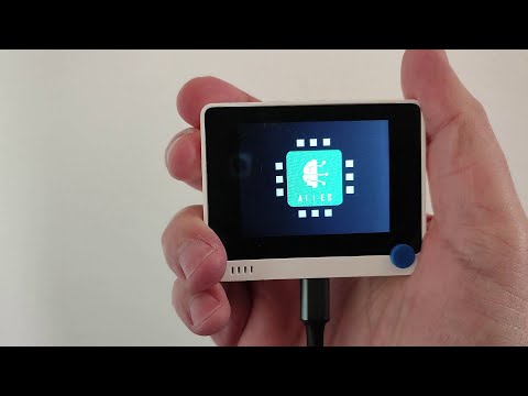 AIfES - Wio Terminal AI gesture recognition with on-device training