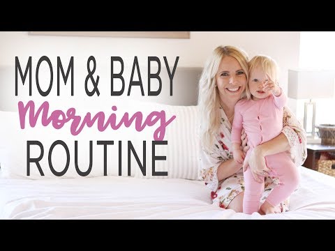 MOM & BABY MORNING ROUTINE 2018 Video