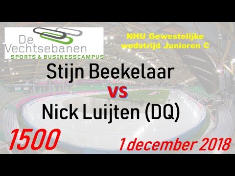 Stijn Beekelaar vs Nick Luijten DQ 1500 VechtseBanen 20181201