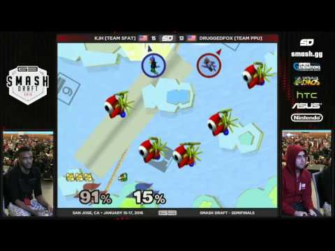 GENESIS 3: Team SFAT vs Team PewPewU - Smash Draft - Semifinals