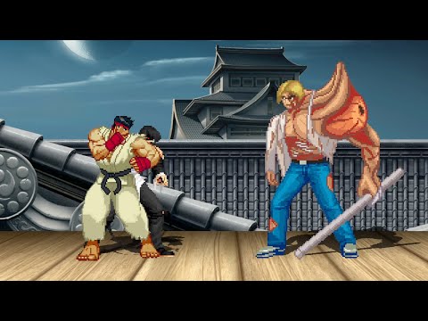 WILLIAM BIRKIN vs SHIN RYU & CLONE LORI - REQUESTED BATTLE #49 - street fighter hardest level battle