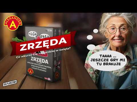 Zrzęda - imprezowa gra planszowa dla wiecznie wkurzonych