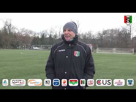 Wywiad z trenerem bramkarzy Marcinem Szczepowskim po sparingu CKS Czeladź 2:1 (1:0) Sarmacja Będzin