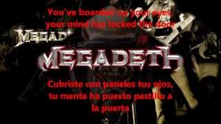 Megadeth - Forget to remember (Subtitulos Español Lyrics)