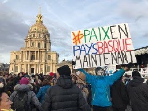 Manifestation Pour Les Prisonniers Basques À Paris