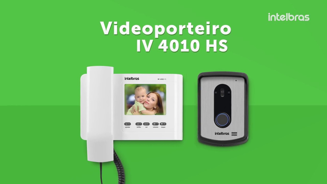 Vídeo Porteiro Intelbras IV 4010 HS
