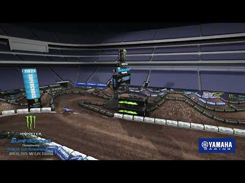 AMAスーパークロスRd14 イースト・ルーサーフォード（メットライフスタジオ）コース紹介動画