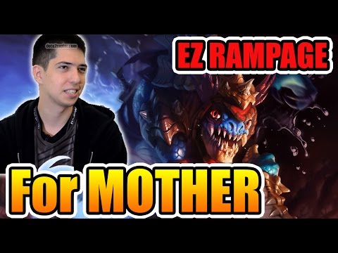 W33 Dota 2 [Slark] RAMPAGE For MOTHER