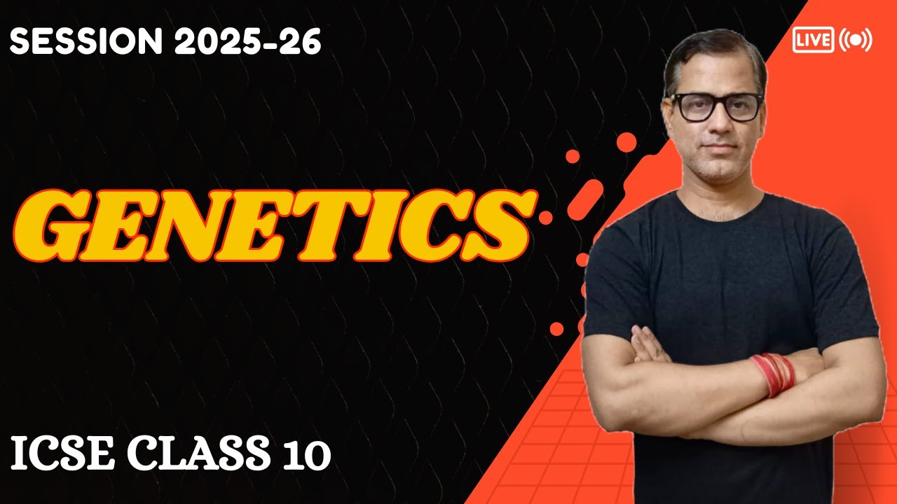Genetics One Shot | Genetics ICSE Class 10 | ICSE Biology 2026 | @sirtarunrupani​