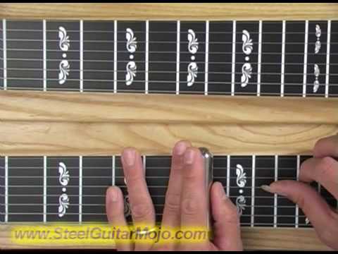 Lap Steel Guitar Finger Picking Exercise Warmup C6