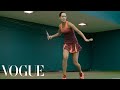 How Ana Ivanovic Styles The Ultimate Tennis Ponytail
