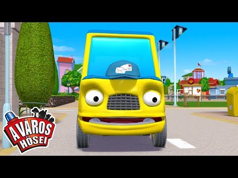 A város hősei | Postás Peti csomagja | Rajzfilmek Gyerekeknek | Animációs Rajzfilmek