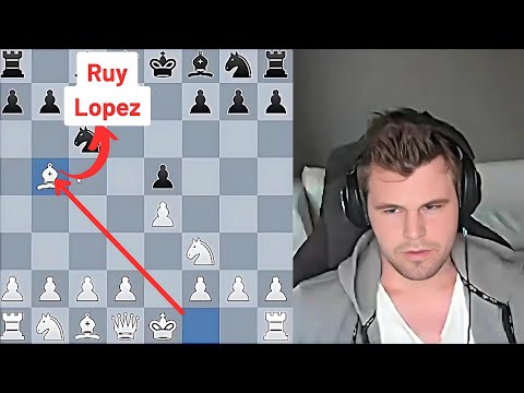 Magnus Carlsen’s Strategies for the Ruy Lopez Opening!