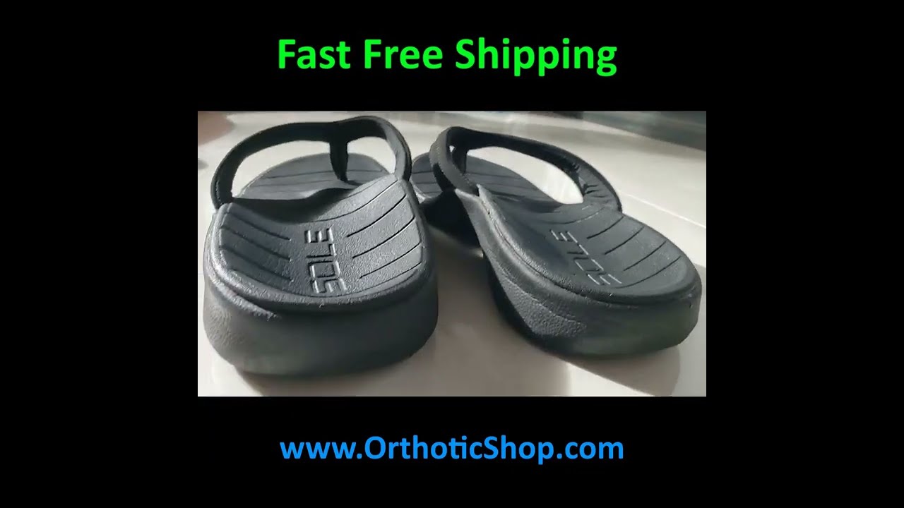 Watch SOLE Women's Sport Slide Sandals - Supportive Sandal video