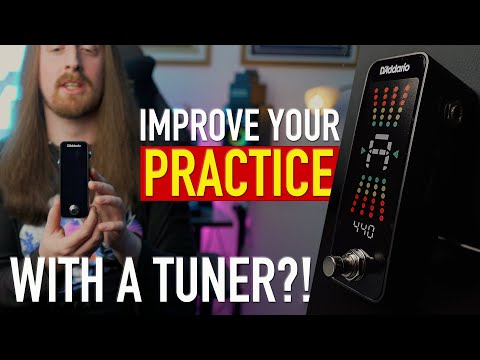 Can this Tuner Pedal help you practice?!