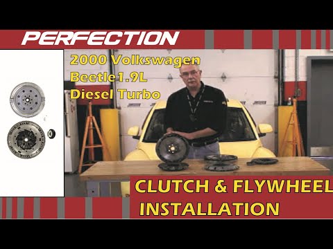 2000 Volkswagen Beetle 1.9L Turbo Diesel Clutch and Flywheel Installation