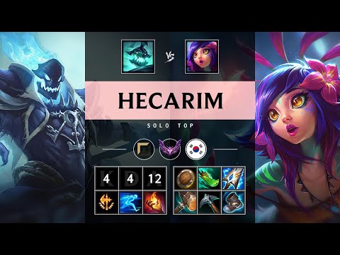 Hecarim Top vs Neeko - KR Master Patch 25.20