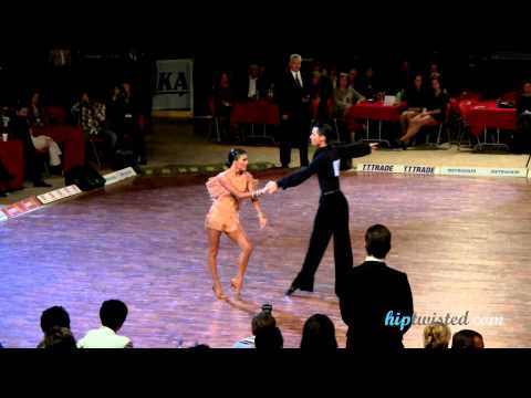 Andrea De Angelis - Frederikke Norgaard, Czech Dance Open 2012, WDSF WO latin, final - rumba
