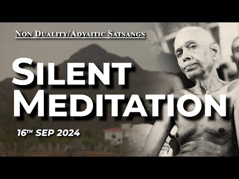 712. Bhagavan Ramana Satsang - Silent Meditation