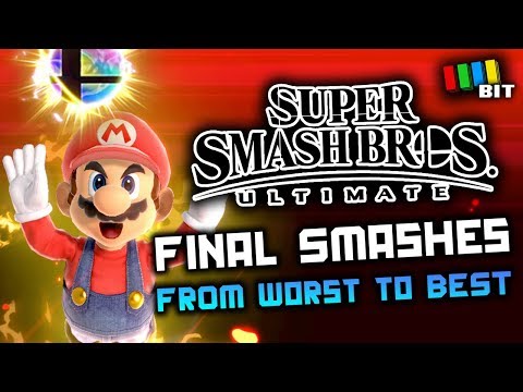 Ranking Every Final Smash from Super Smash Bros Ultimate [TetraBitGaming]