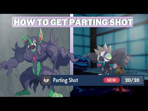 How to get/teach Parting Shot tm to Grimmsnarl and Grafaiai on Pokemon Scarlet and Violet
