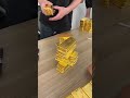 Use an ingot casting machine to make gold ingots.