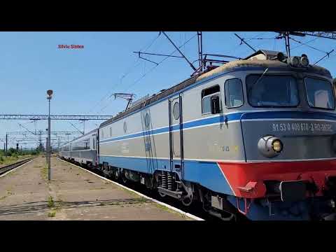 Teiuş: IR 1831 train (Timişoara Nord - Iaşi). 400 670-2 + 20-68 025-7 + 20-68 026-5 + 20-68 030-7