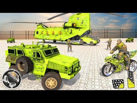 US Army Vehicle Transporter Truck - Military Car Driving Game | Android Gameplay