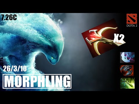 DOTA2-MORPHLING-2x DAEDALUS NO ONE CAN STOP HIM!!