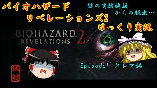 【バイオハザード】目覚めたら拉致されていたので脱出を目指すお饅頭【ゆっくり実況】